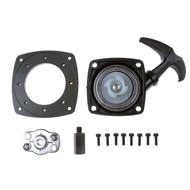 FLMLF Super Easy Pull Starter for Zenoah Chongyang 23CC 26CC 29CC Rovan 23-30.5CC Engine (Black) - Image 2